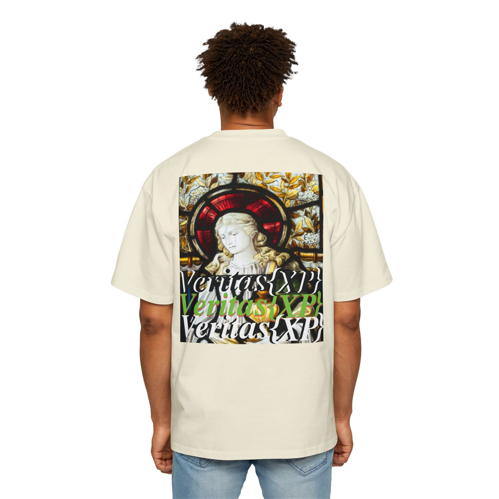 Marian Stain Glass- Oversized Tee