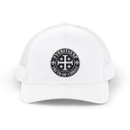 Richardson 112 Trucker Hat— Print Cross Snapback