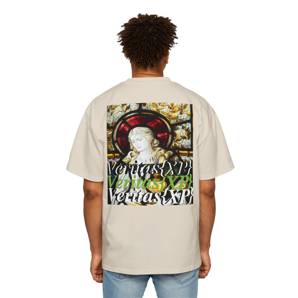 Marian Stain Glass- Oversized Tee