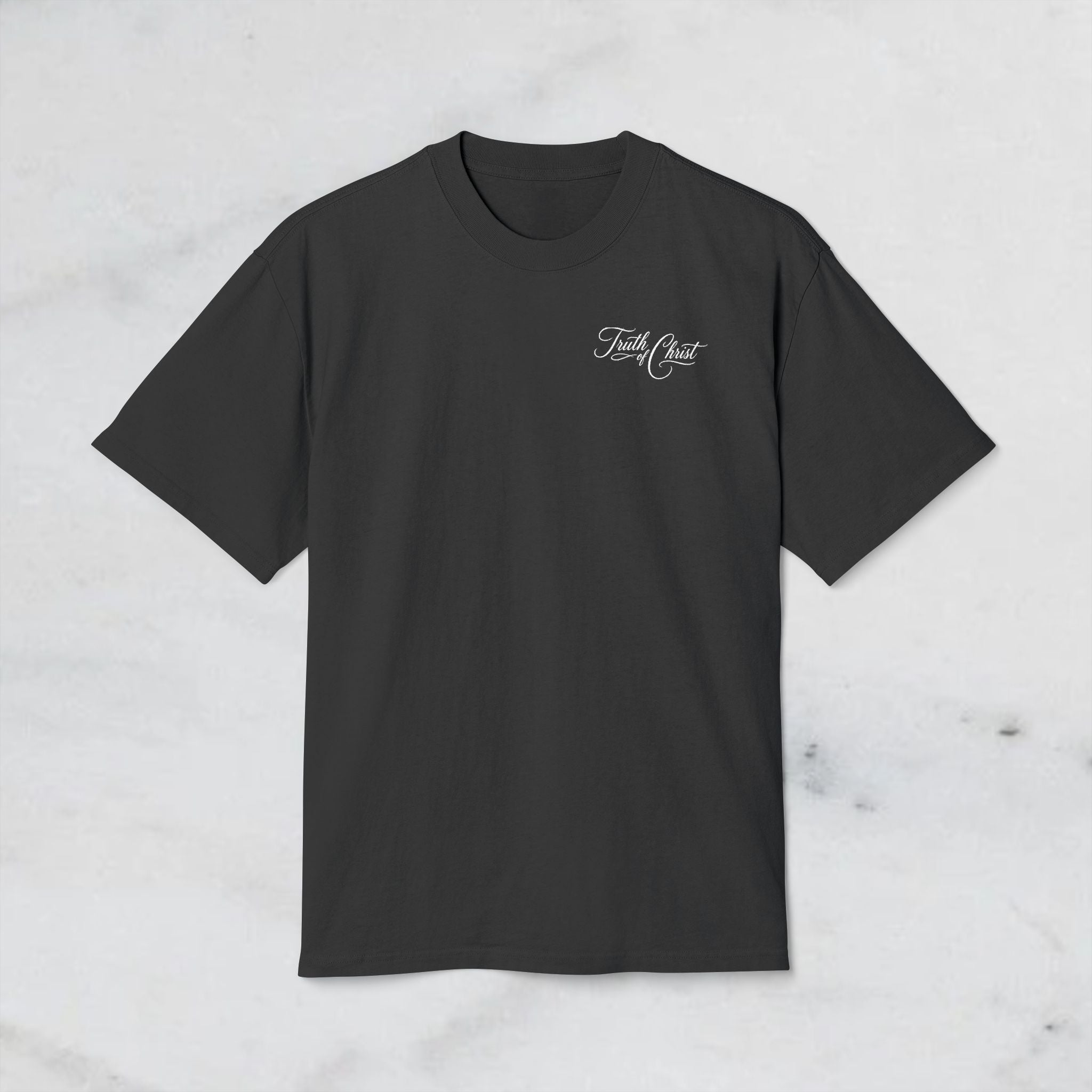 SCRIPT OVERSIZED TEE