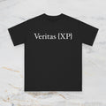 Veritas {XP} Minimal Latin Crest Tee - Black