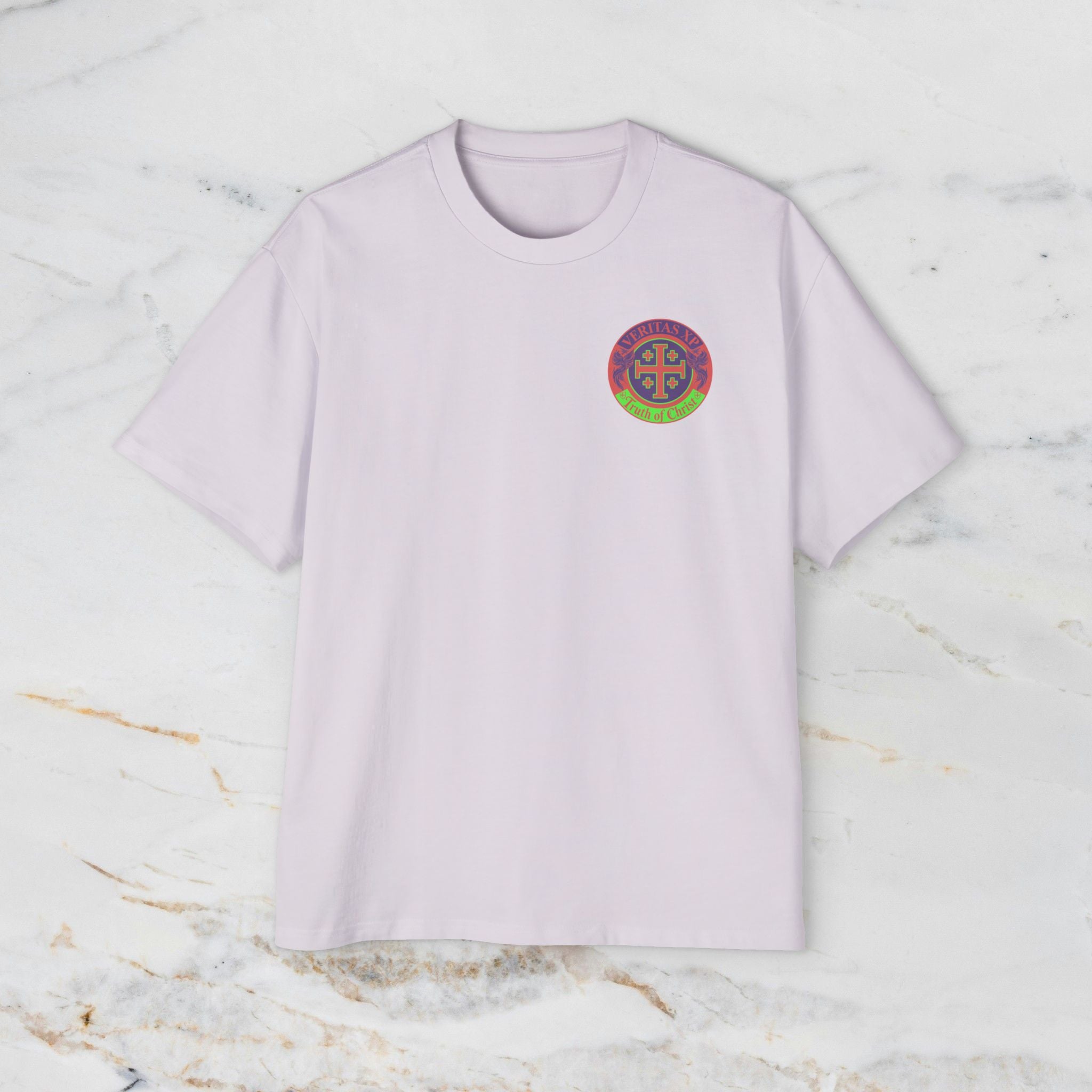 Marian Stain Glass- Oversized Tee