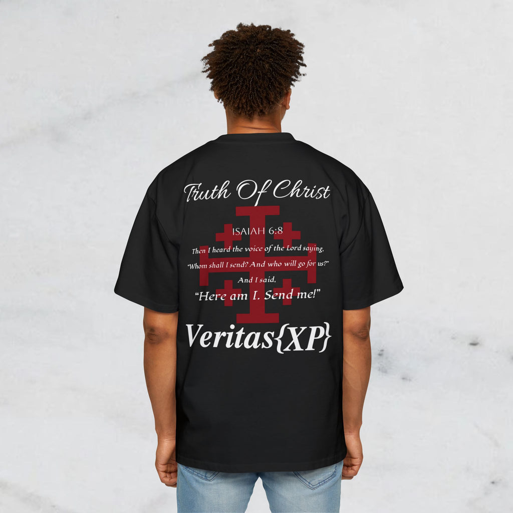6:8 "Send Me"- Oversized Tee
