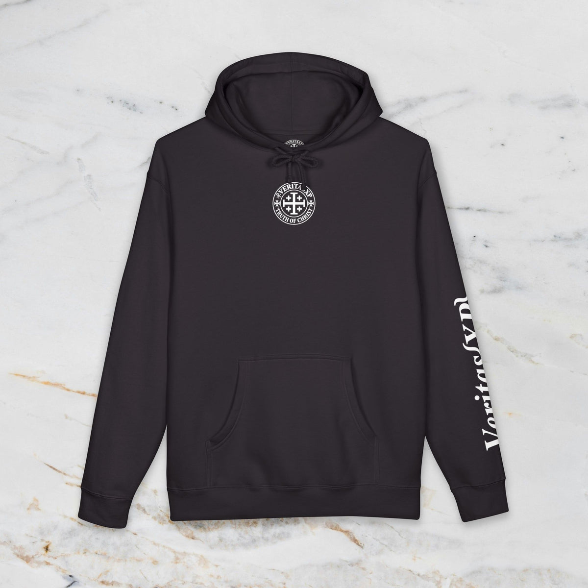 Minimal Crest Hoodie