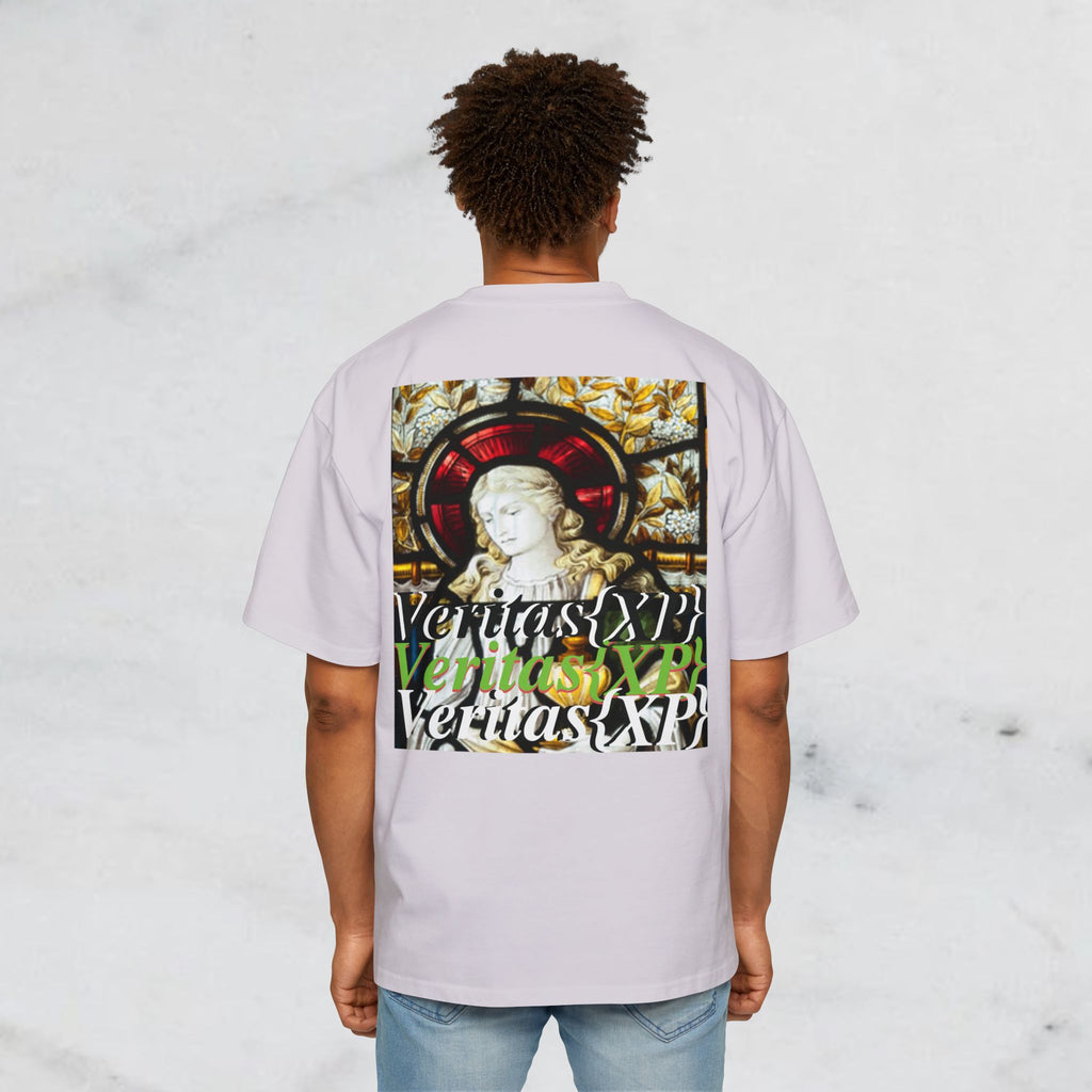 Marian Stain Glass- Oversized Tee