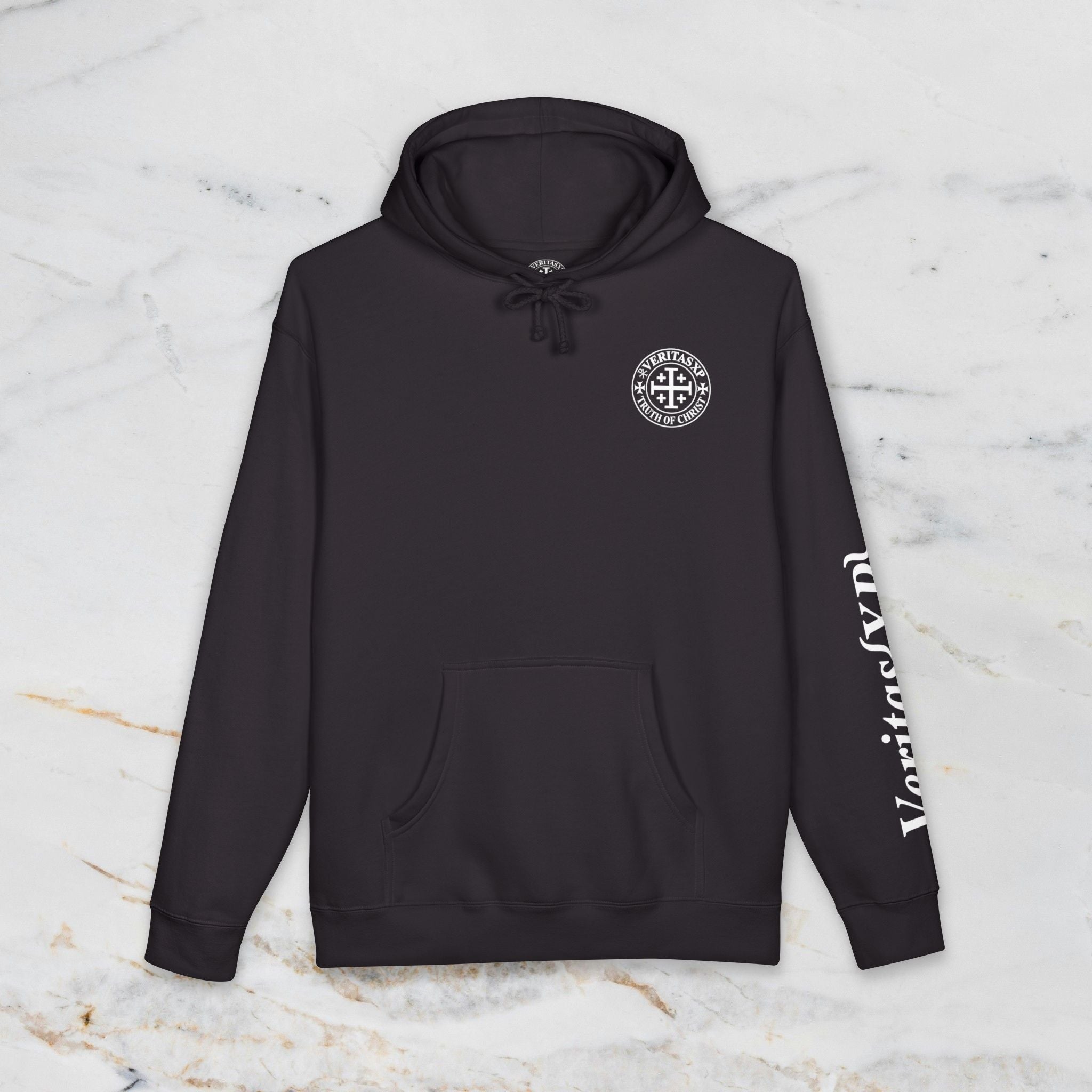 Minimal Crest Hoodie