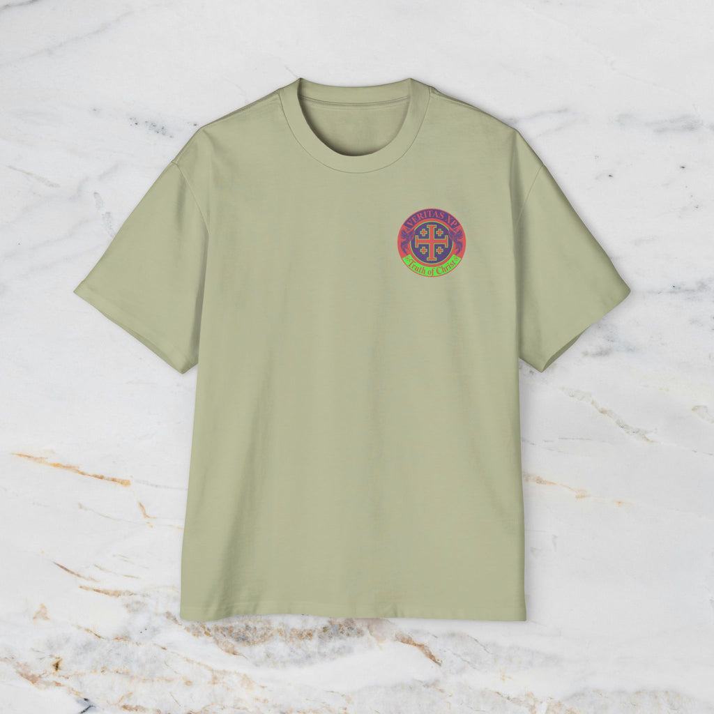 Marian Stain Glass- Oversized Tee
