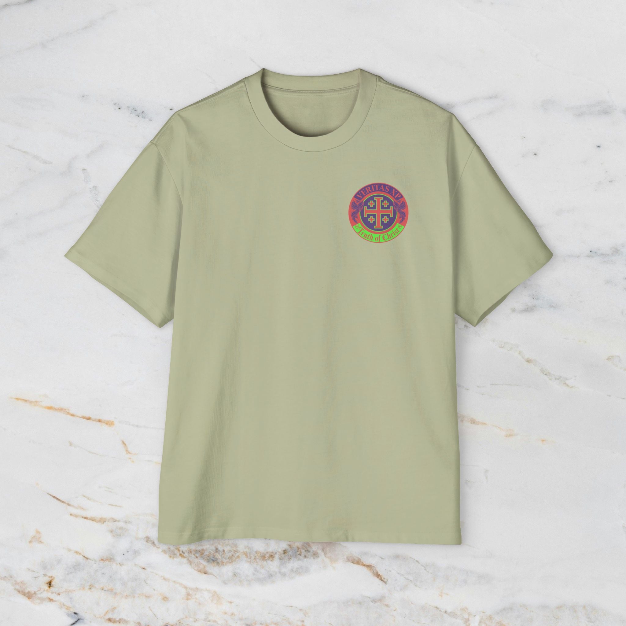Marian Stain Glass- Oversized Tee