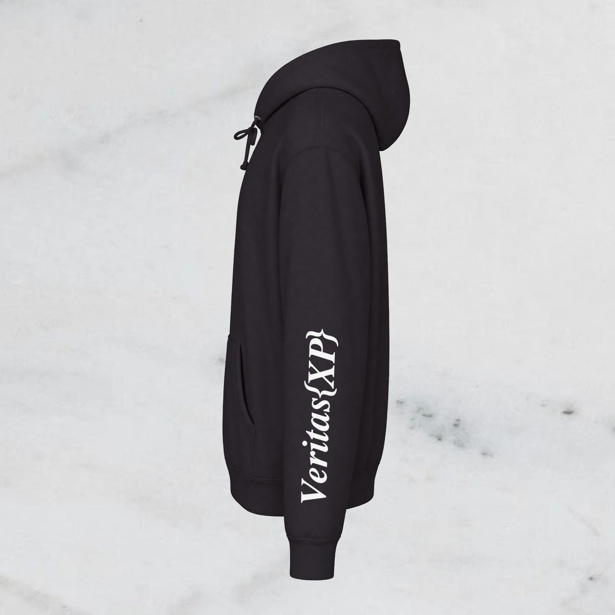 Minimal Crest Hoodie