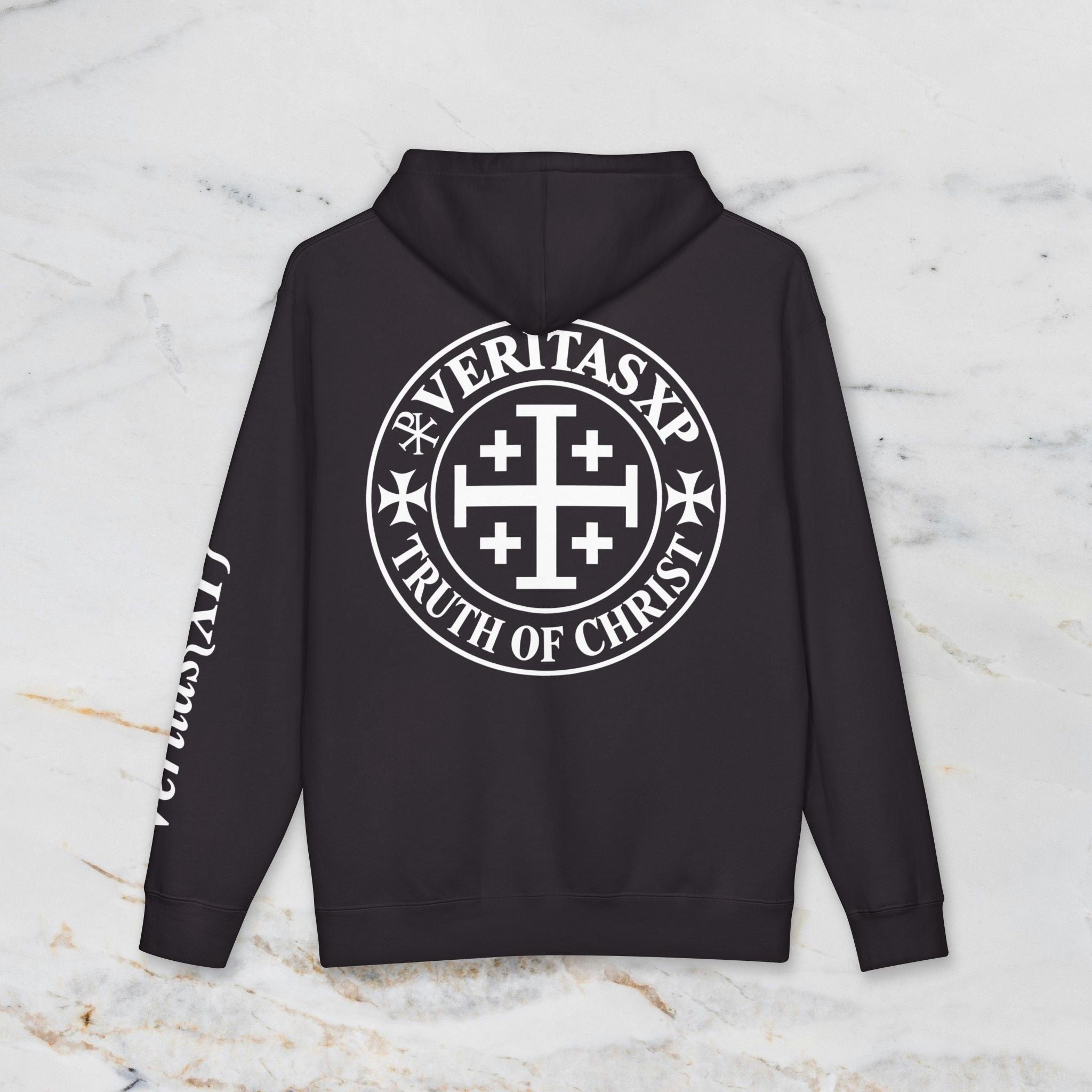Minimal Crest Hoodie