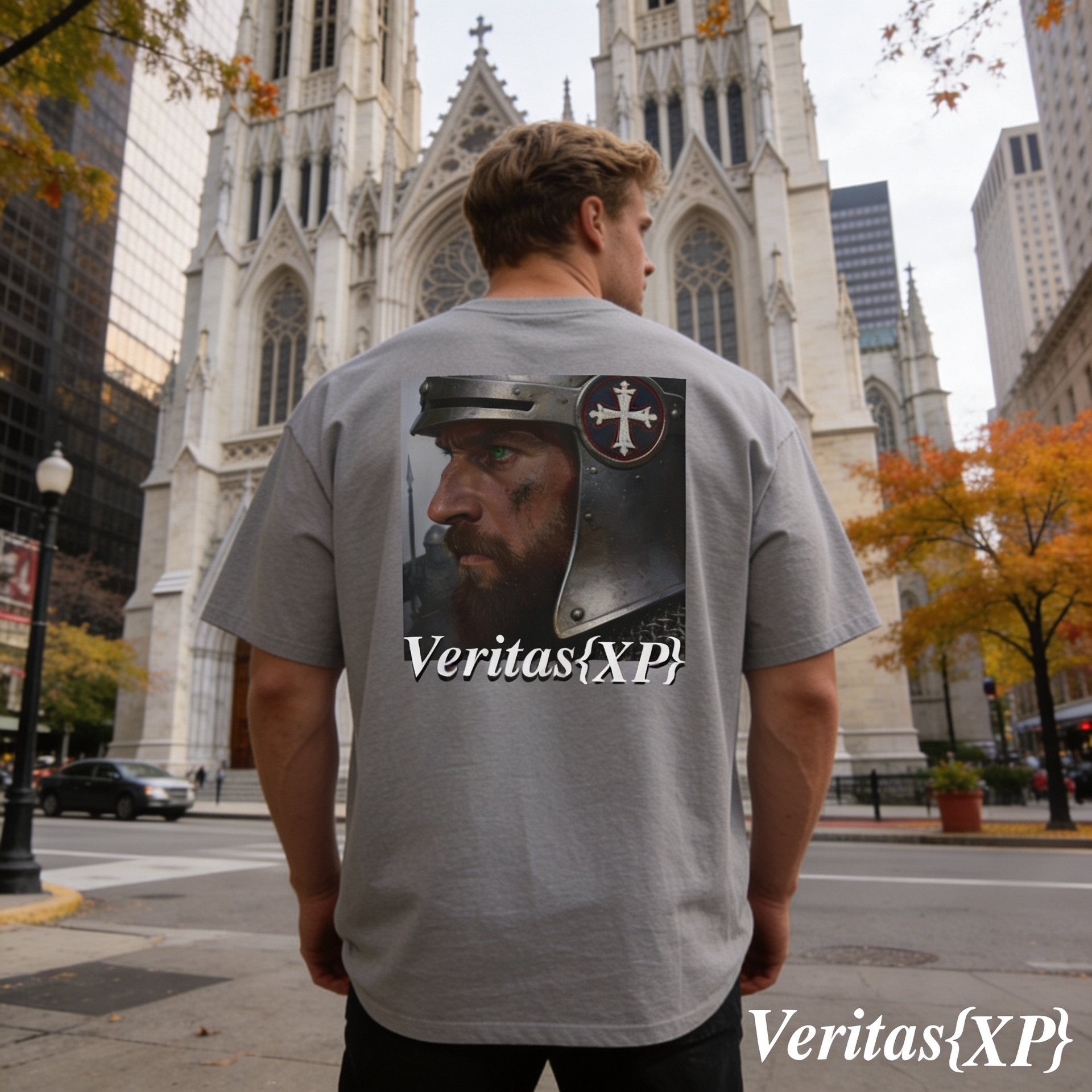 Battle Crusader - Oversized Tee