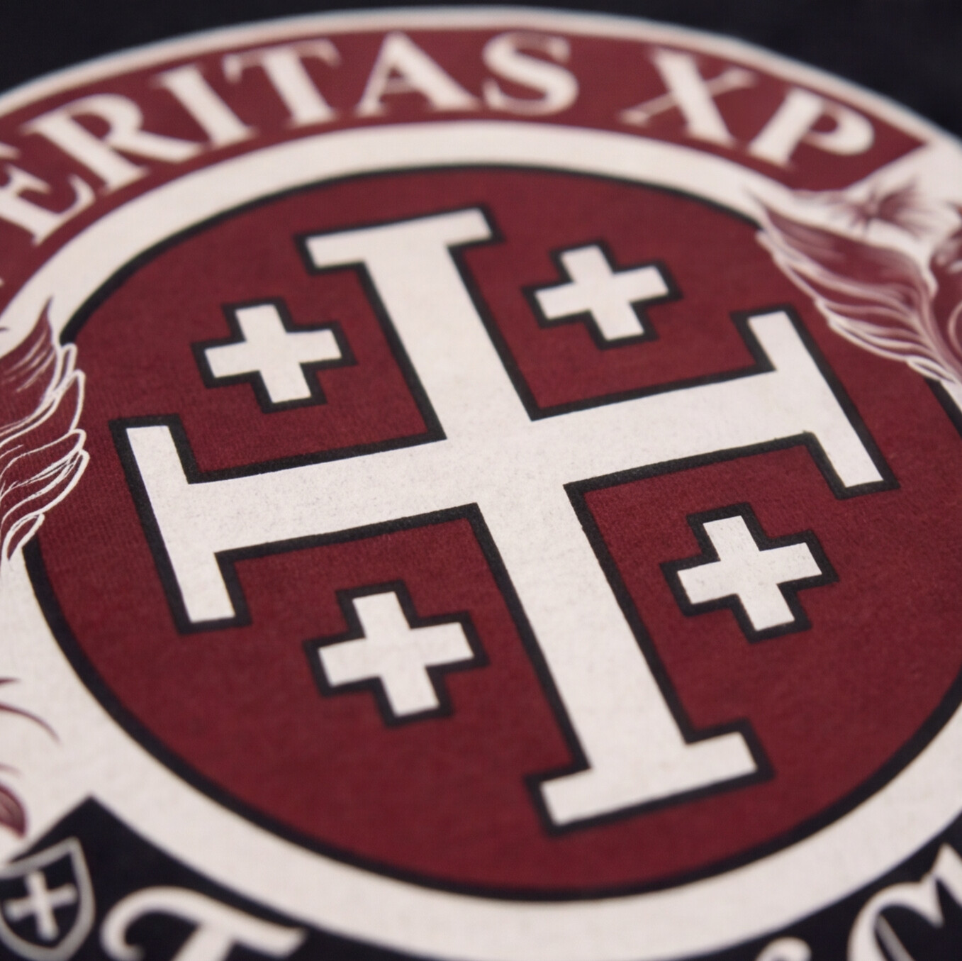 Circle Crest Shield Oversized Tee