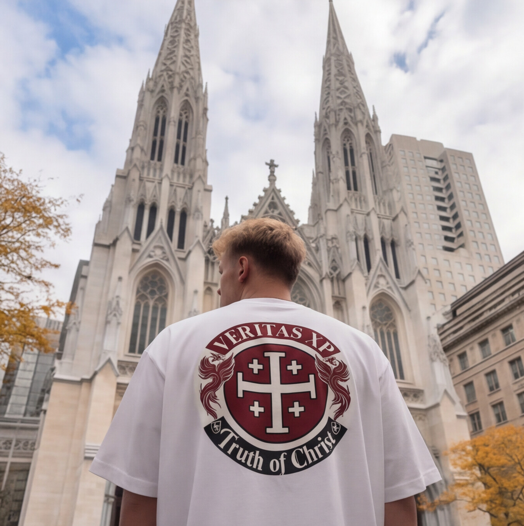 Circle Crest Shield Oversized Tee