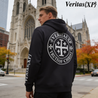 Minimal Crest Hoodie