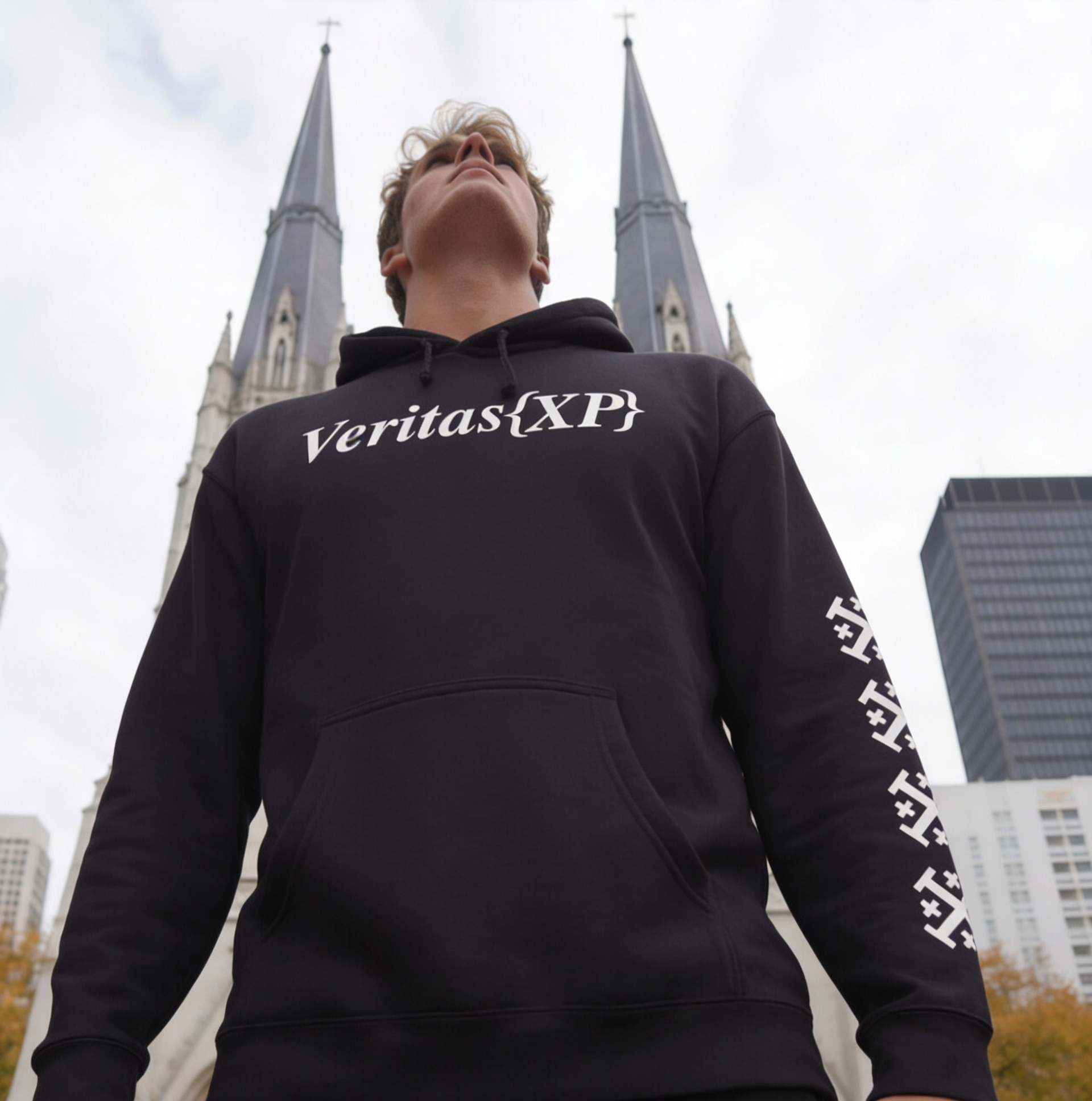 Black Sheep | Jerusalem Cross Hoodie