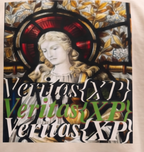 Marian Stain Glass- Oversized Tee