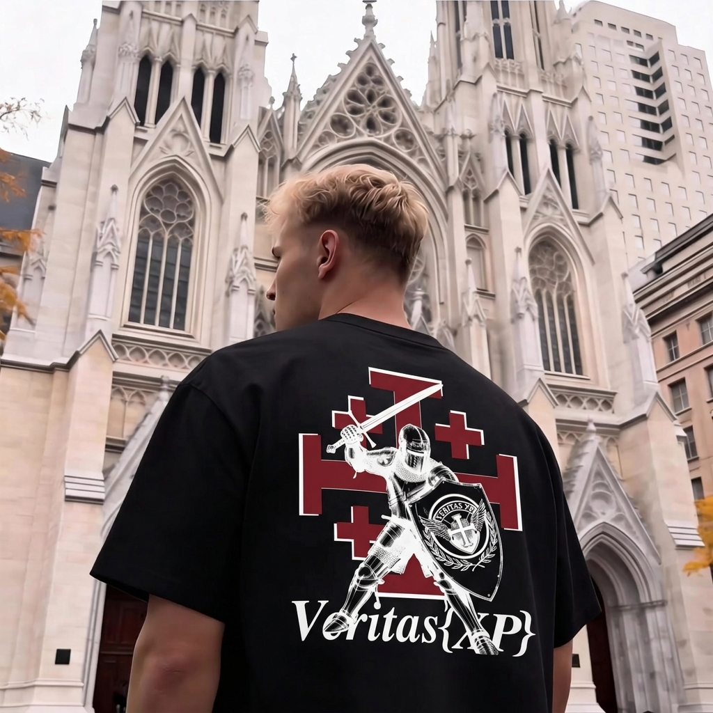 Deus Vult Oversized Tee