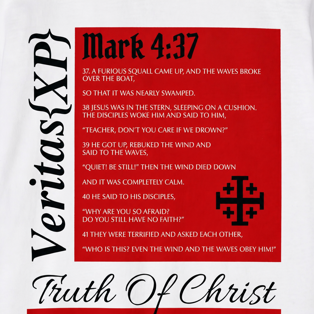 MARK 4:37- Oversized Tee