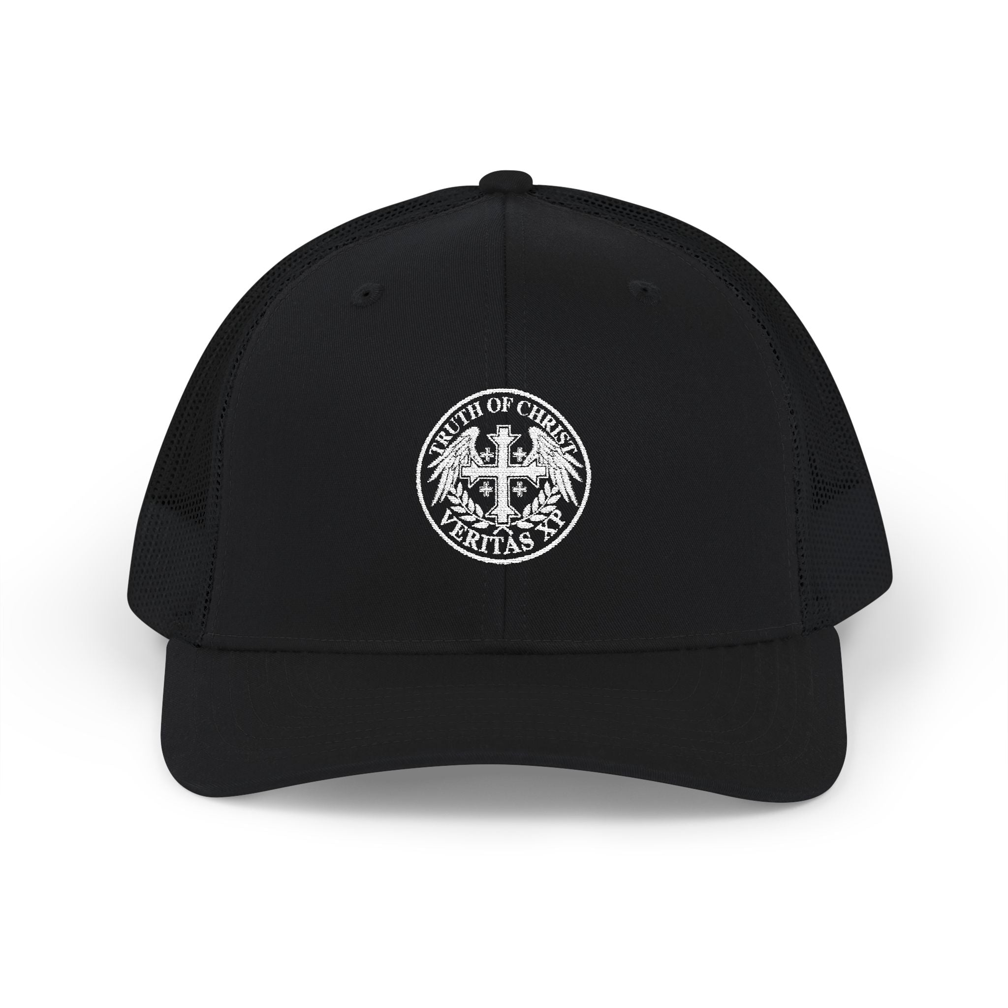Richardson 112 Snapback Hat — Wing Crest Logo Embroidered Hat