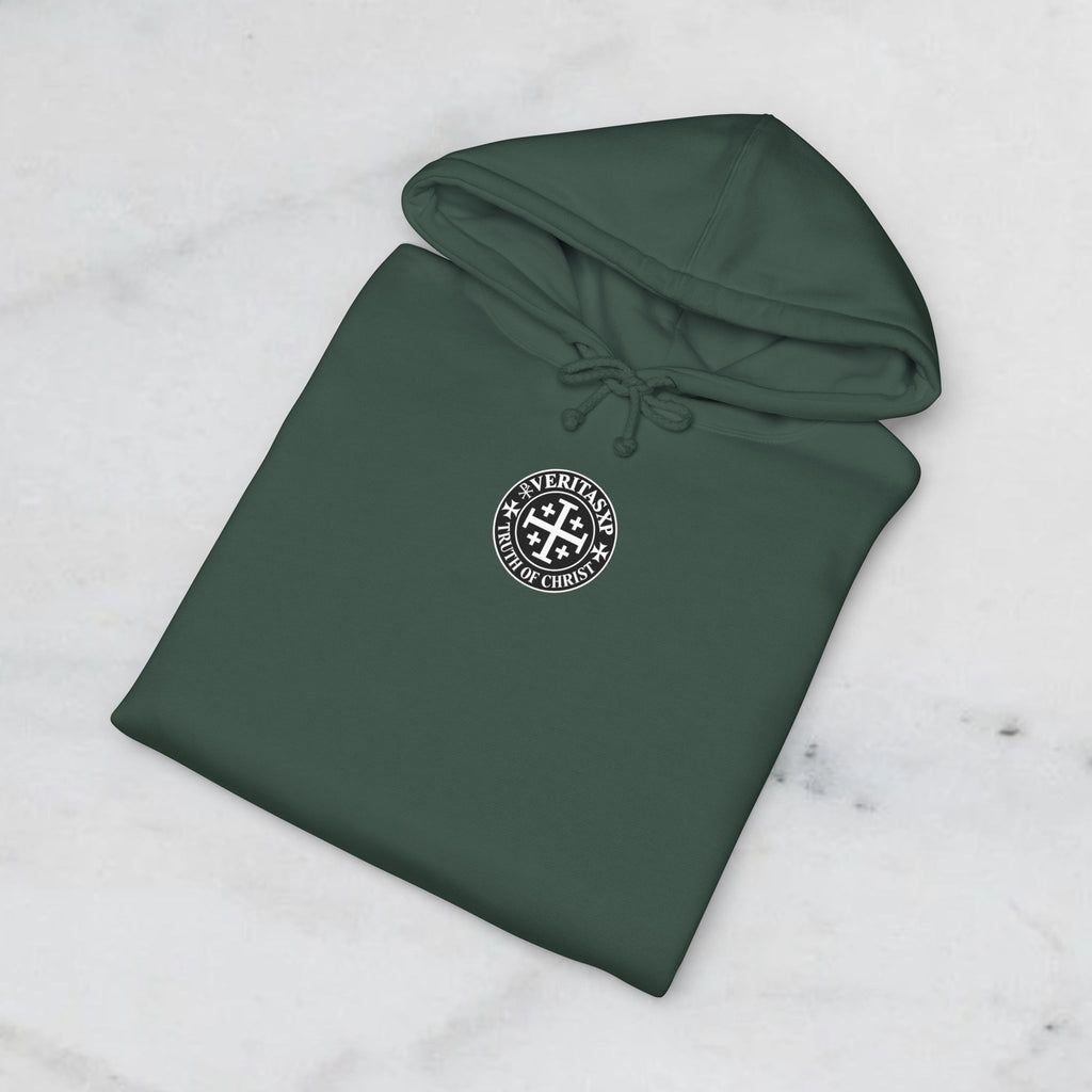 Minimal Shield Hoodie