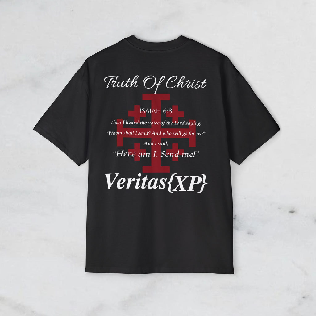 6:8 "Send Me"- Oversized Tee
