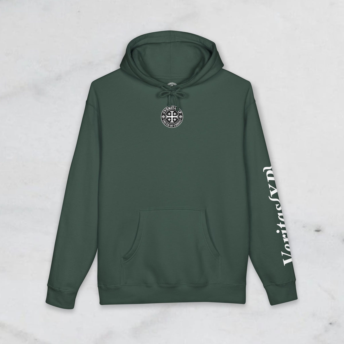 Minimal Shield Hoodie