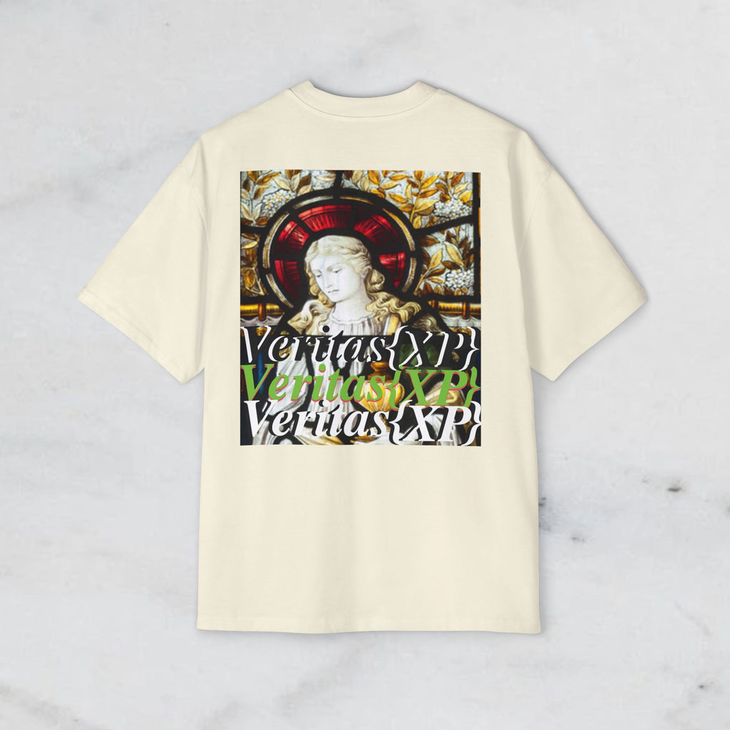 Marian Stain Glass- Oversized Tee